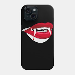 Halloween Vampire Lady Phone Case