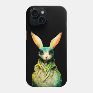 Rabbit watercolor painting #rabbit Phone Case