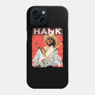 Hank Williams Jr On Guitar yellow color Phone Case