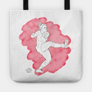 England Red Roses Rugby Player - Emily Scarratt Tote