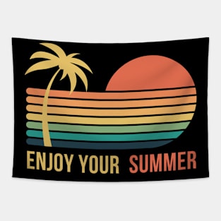 Colorful Summer Island Tapestry