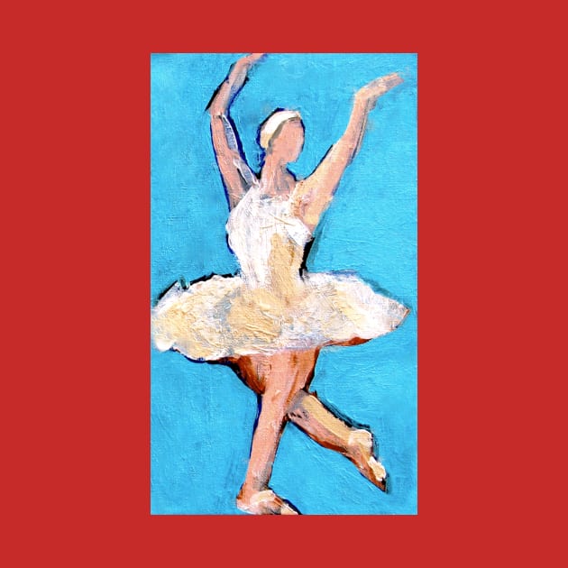 Ballet Dancer Original Art Painting by DonWillisJrArt