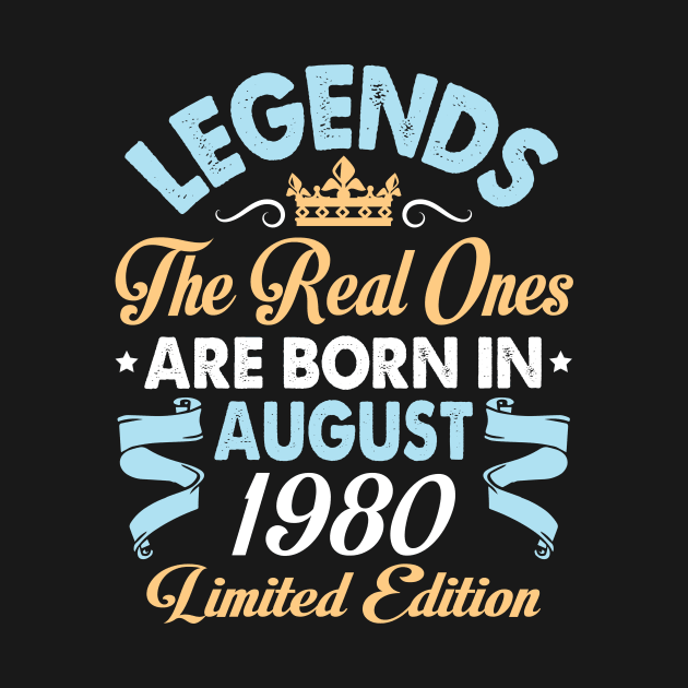 Legends The Real Ones Are Born In August 1970 Happy Birthday 50 Years Old Limited Edition by bakhanh123