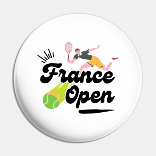 French Open - Tennis Championship Pin