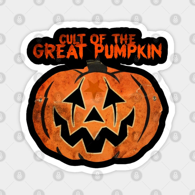 Cult of the Great Pumpkin: Mask Magnet by Chad Savage