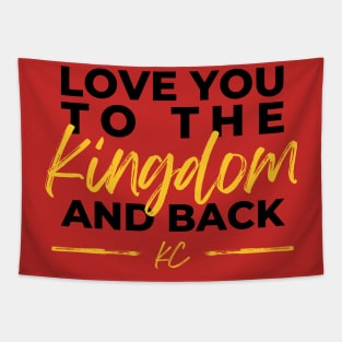 to the kingdom and back chiefs Tapestry