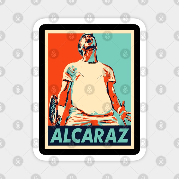 alcaraz Magnet by SmithyJ88