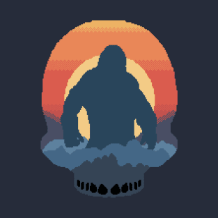 BIG APE Pixel Art T-Shirt