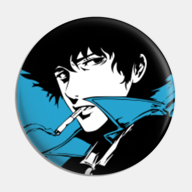 Cowboy Bebop Spike Cowboy Bebop Pin Teepublic