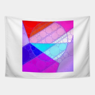 Circle Square Pattern Tapestry