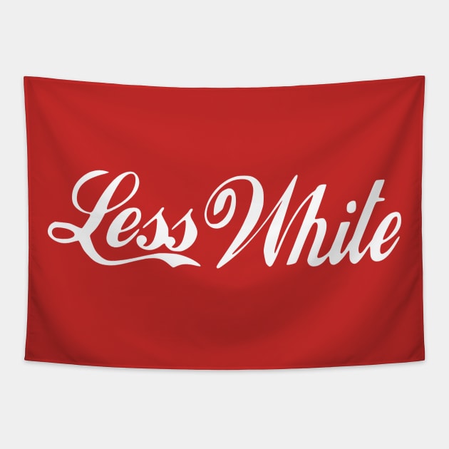 Less White Cola Tapestry by Androgen