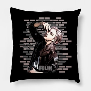 K-pop Stray Kids Felix Fan Art ' Pillow