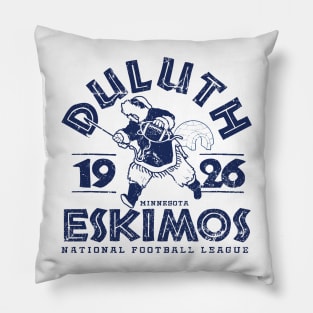 Duluth Eskimos Football Pillow