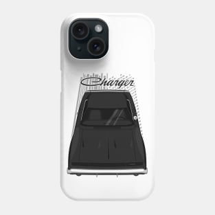 Dodge Charger 1968 - Black Phone Case