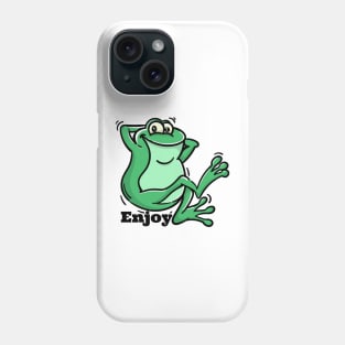 green frog ejoy Phone Case