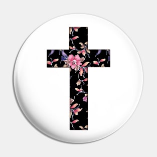 christian cross Pin