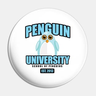 Penguin University - Blue Pin