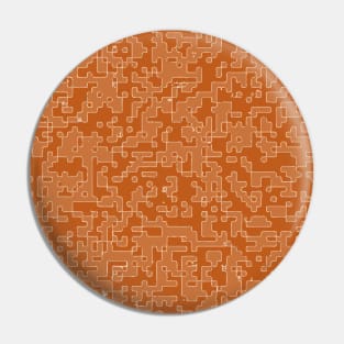 Mosaic, abstract, orange, tan, pattern, acrylic, colorful, homedecor, decor, minimal, Pin