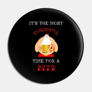 It's The Most Wonderful Time For A Beer Pin