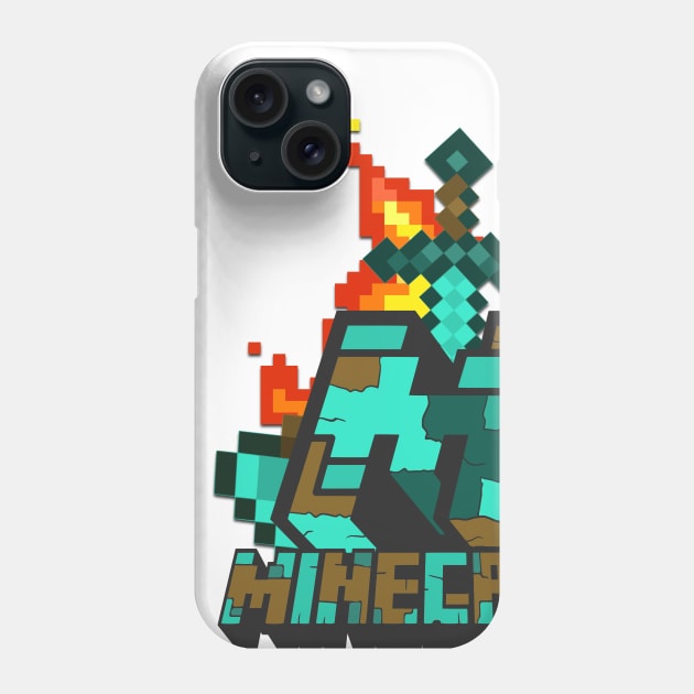 FireMine Phone Case by CB_design