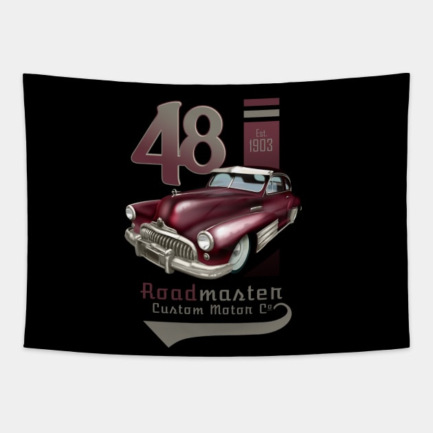 Buick 48 Roadmaster Tapestry by hardtbonez