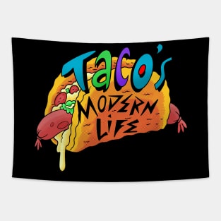 Taco's Modern Life Tapestry