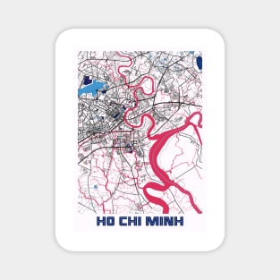 Ho Chi Minh - Vietnam MilkTea City Map Magnet