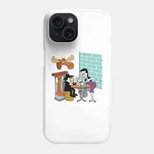 Men And His Wife Together Phone Case