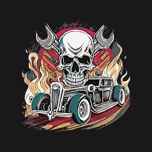 Skull machinery T-Shirt