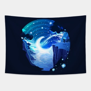 Moon Girl Tapestry