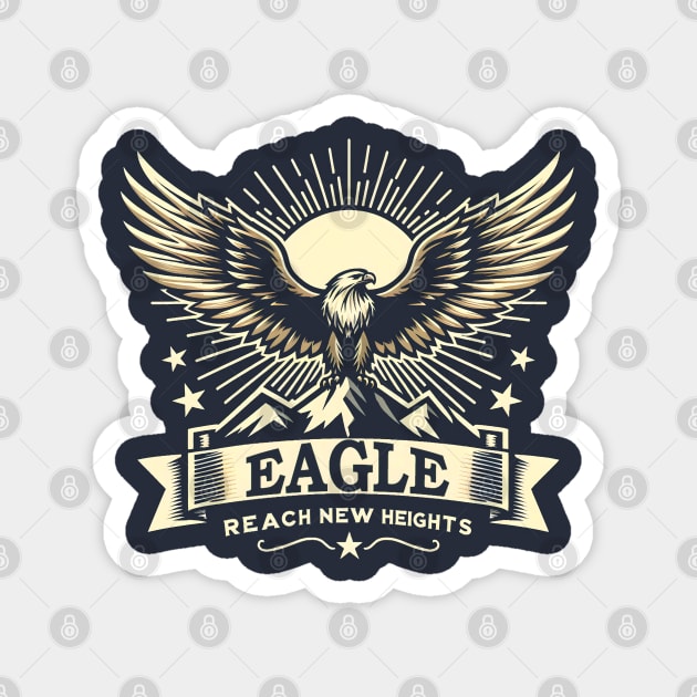 Reach New Heights Magnet by MakerMind8.2