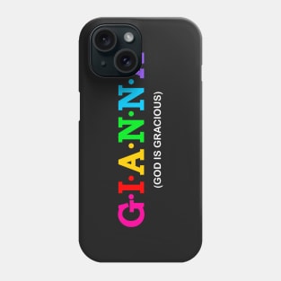 Gianna - God is gracious. Phone Case