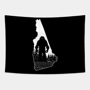 New Hampshire Bigfoot Tapestry