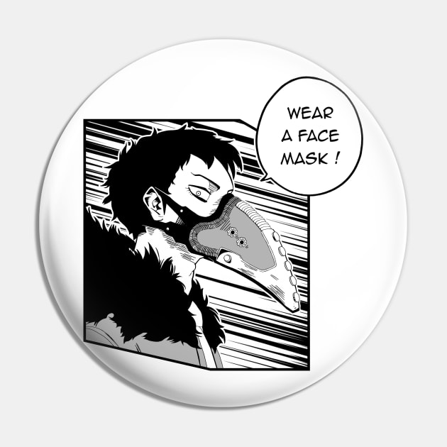 Wear a face mask ! Pin by Meca-artwork