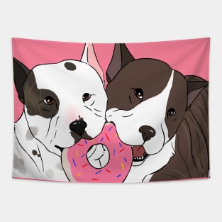 Cropped Cuties Tapestry