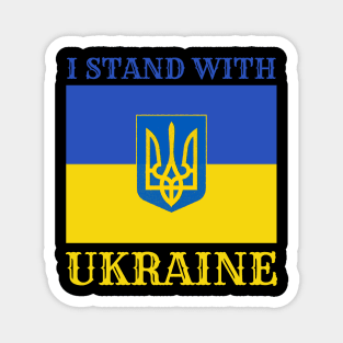 I Stand With Ukraine Magnet