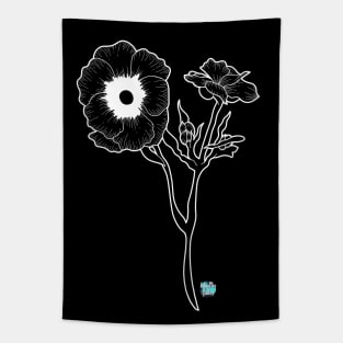 Butterfly Ranunculus Tapestry