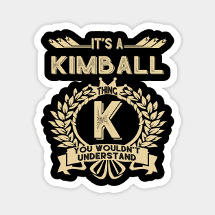 Kimball Magnet