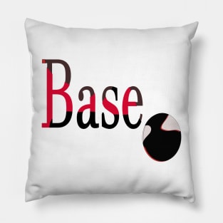 Base Ball Art Pillow