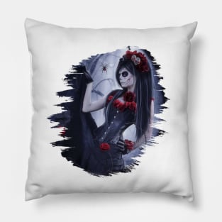 Day of The Dead girl Pillow