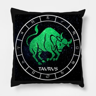 Taurus - Zodiac Sign Pillow