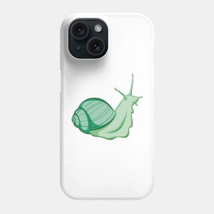 Green Snail Phone Case