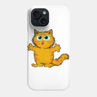 Orange Kitten Phone Case