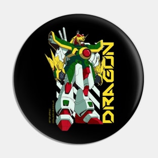 Dragon Gundam Pin