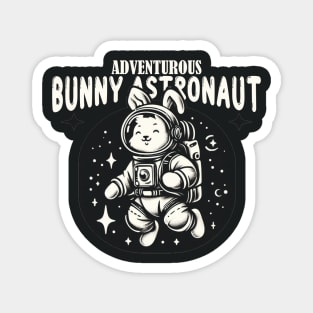 bunny astronaut Magnet