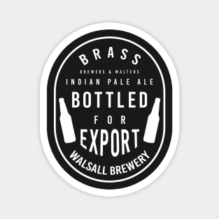 Brass Brewery Black and White - Board Game Inspired Graphic - Tabletop Gaming Magnet