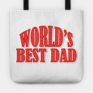 World's Best Dad Tote