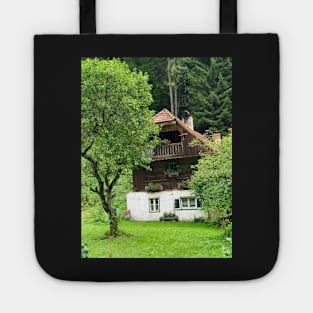 Old House in the Woods Tote