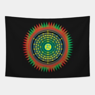 Polonium Ornament Tapestry