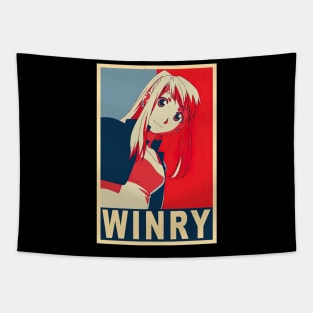 Winry Rockbell Vintage Tapestry